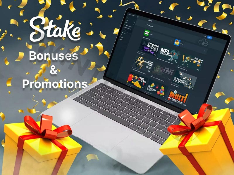 Stake bookmakers offer a lot of promotions