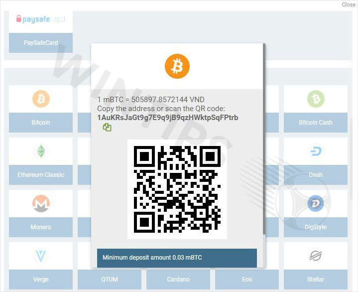 Scan QR for trading