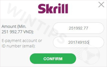 Enter your ID number and the amount you want to withdraw