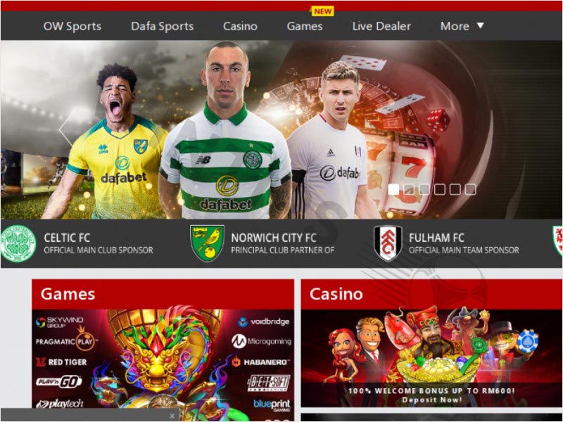 All information about Dafabet bookmaker promotion