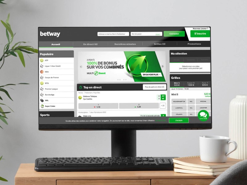 All information about Betway bookmaker promotions