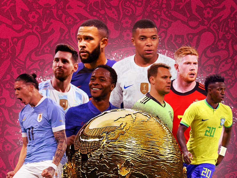 How many teams from each continent participate in the World Cup?