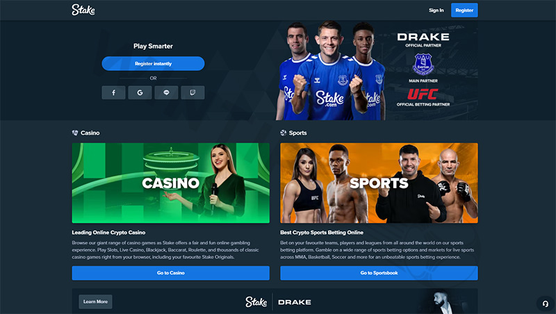 Stake - Leading Crypto Casino & Sports Betting Platform