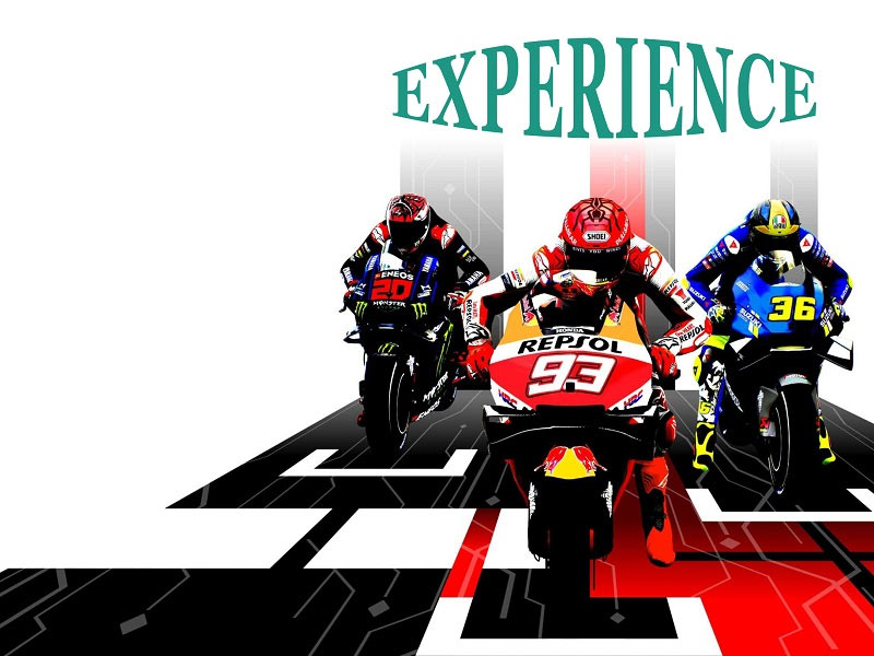 Experience playing moto racing betting from masters