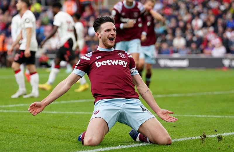 Declan Rice is a mainstay at West Ham