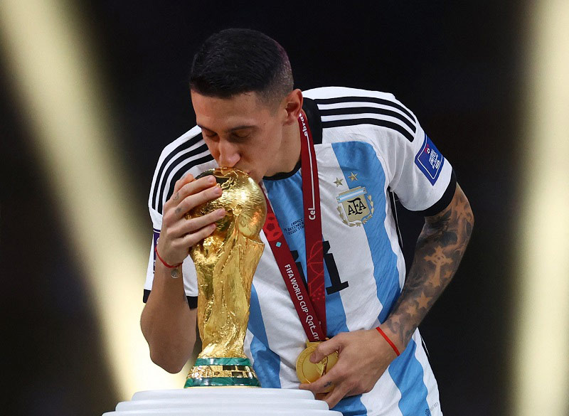 Angel Di Maria experienced a hugely successful 2022 World Cup season