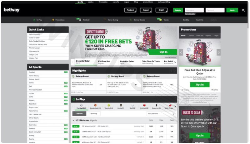 Betway - Betting site in nigeria has a large number of members