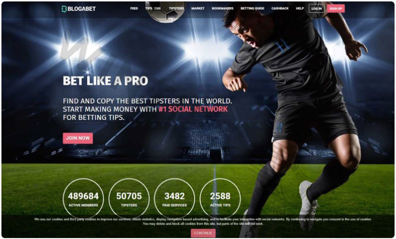Blogabet.com - High quality soccer tips website