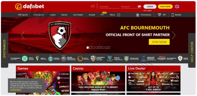 Dafabet - Malaysia's top betting site