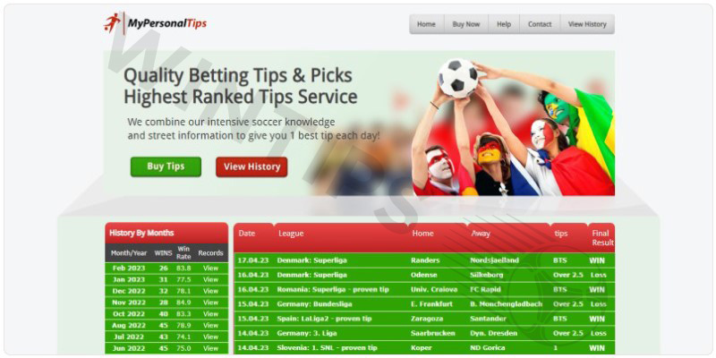 Mypersonaltips.com - Soccer Tips Sites are used by many players