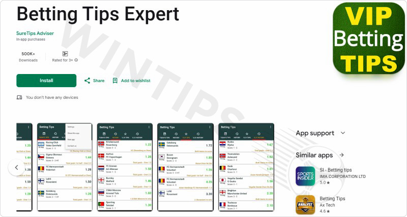 Betting Tips Expert App