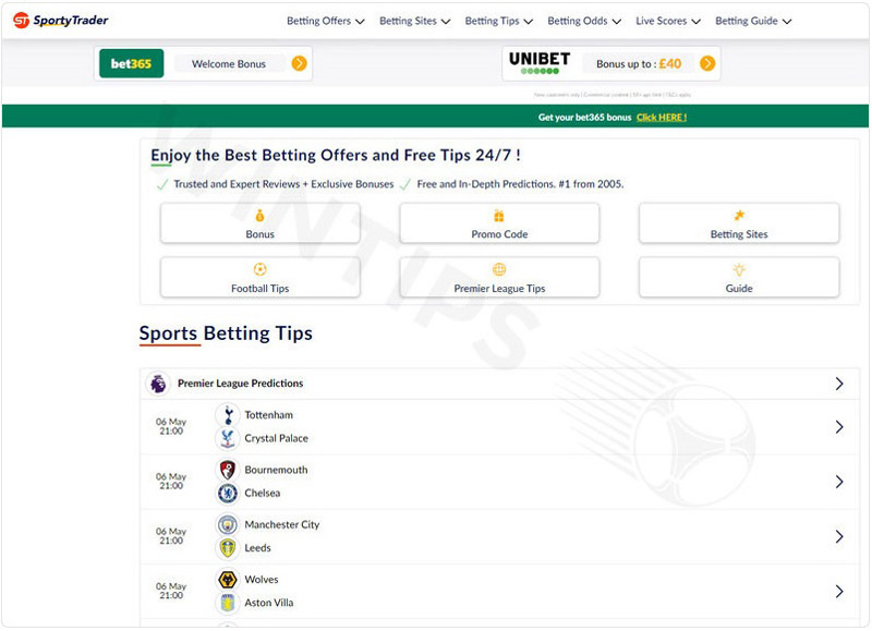The Home of Free Sports Betting Tips