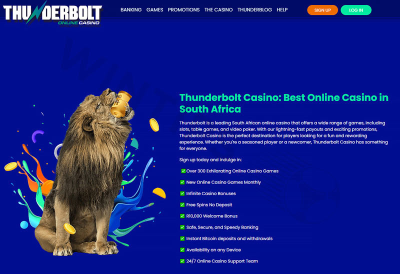 Becoming more and more complete and formidable is the Thunderbolt bookmaker