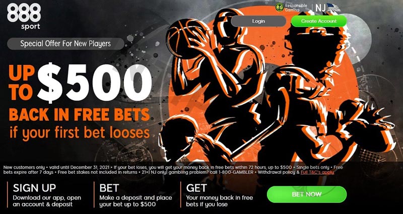 For sports betting, the 888Sport is a safe bet
