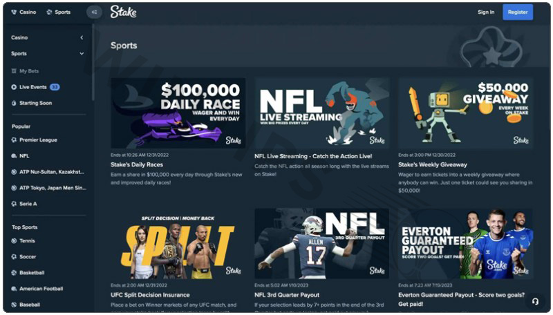 Stake - Best sports betting sites canada