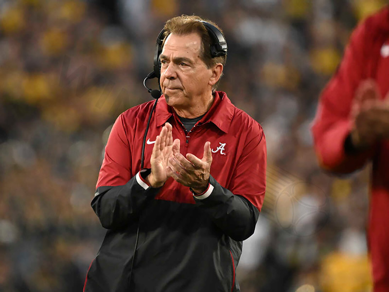 Nick Saban owns the biggest salary on this list