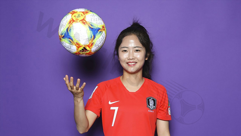 The beauty of Korean women's football called Lee Min-ah
