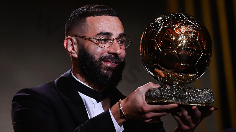 After a lot of effort, Benzema won the 2022 Ballon d'Or