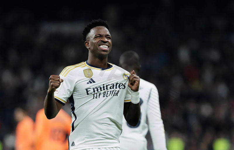 After Ronaldo, only Vinicius Junior is capable of wearing the number 7 shirt