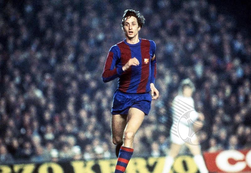 Cruyff is a unique player in the history of Dutch football and Barca