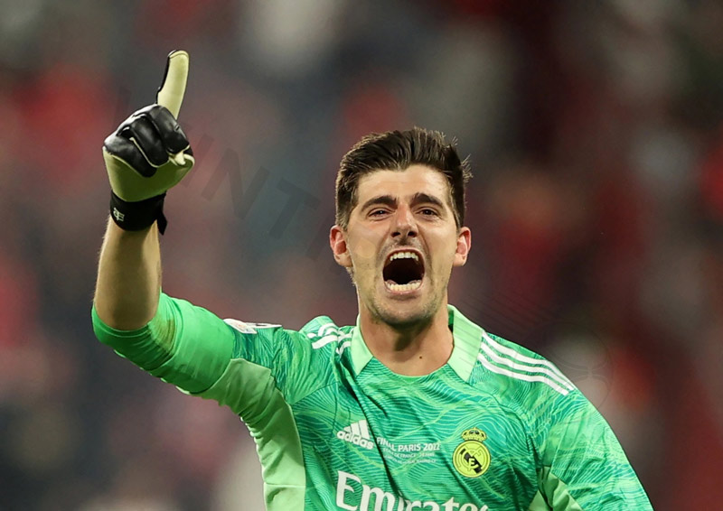 Goalkeeper T. Courtois is the outstanding keeper in Real Madrid history