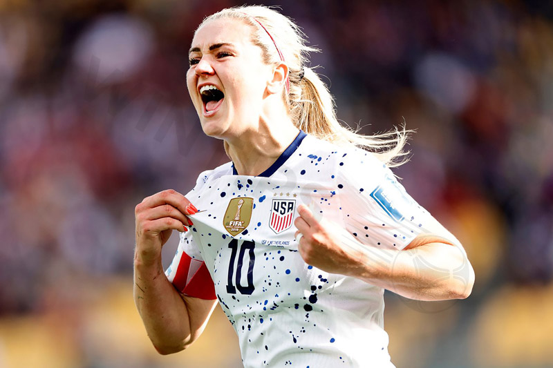 In the Lyon women's team, Lindsey Horan is the highest paid player