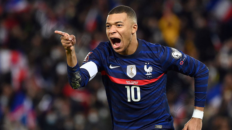 K. Mbappe - The most powerful striker in the world of football