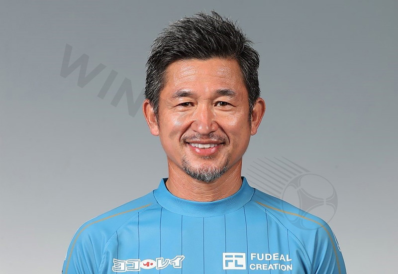 K. Miura is 57 years old and still playing professional football