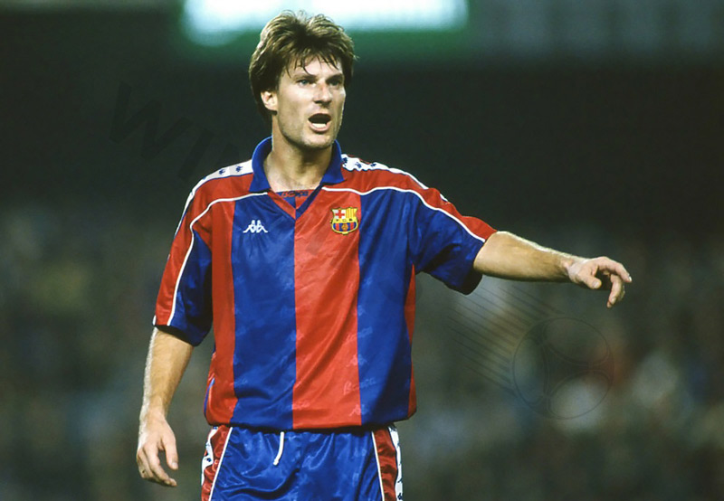 M. Laudrup is a key element in Barca's "dream team"