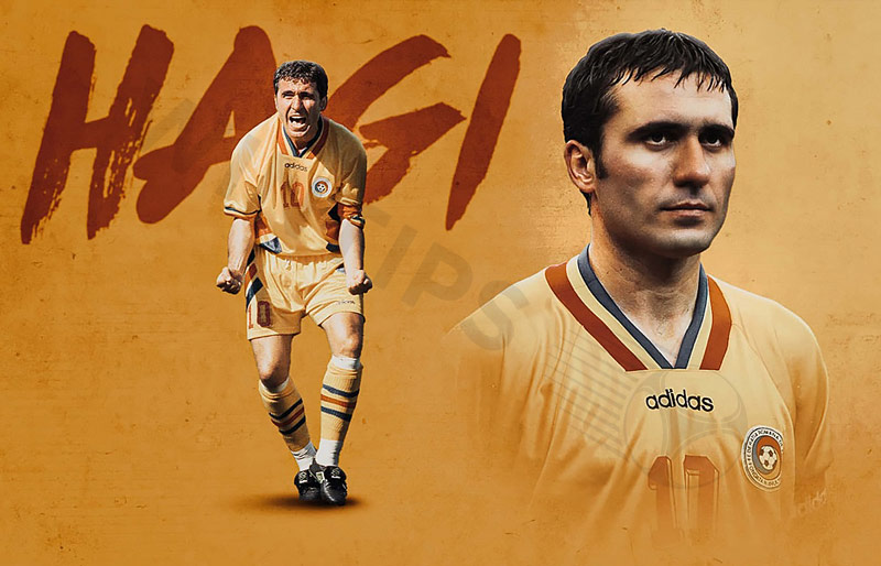 Once a legend of Romanian football - Gheorghe Hagi