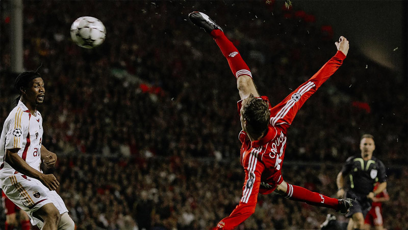 The best bicycle kick in football all of time