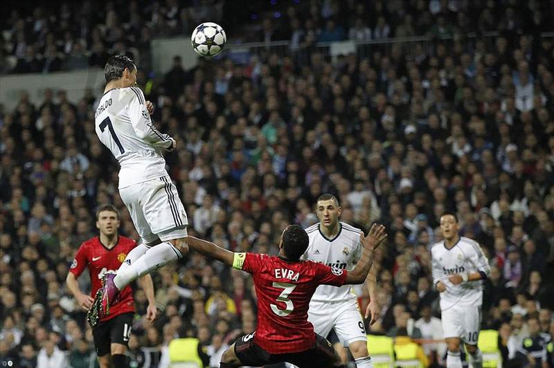Highest jump in soccer history