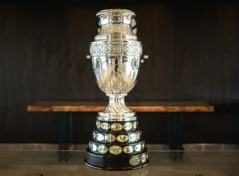 South América championship with the prestigious Copa Armerica trophy