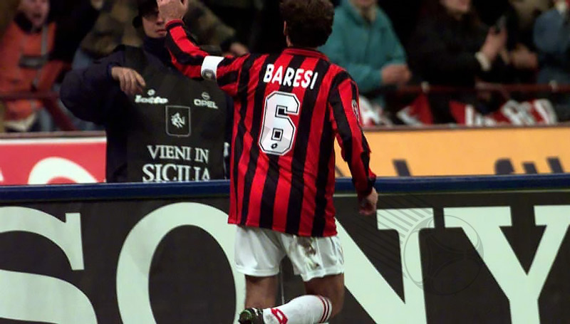 Special number 6 of AC Milan and Italian football - Franco Baresi