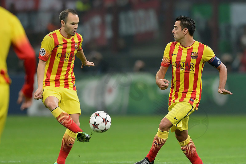 The success of Barca and Spain has contributed to Xavi vs Iniesta