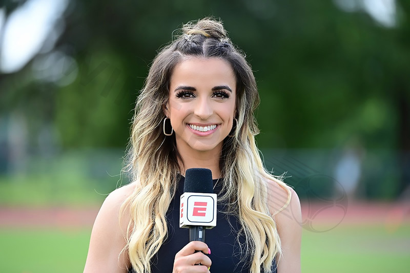V. Arlen was one of ESPN's youngest reporters at age 20