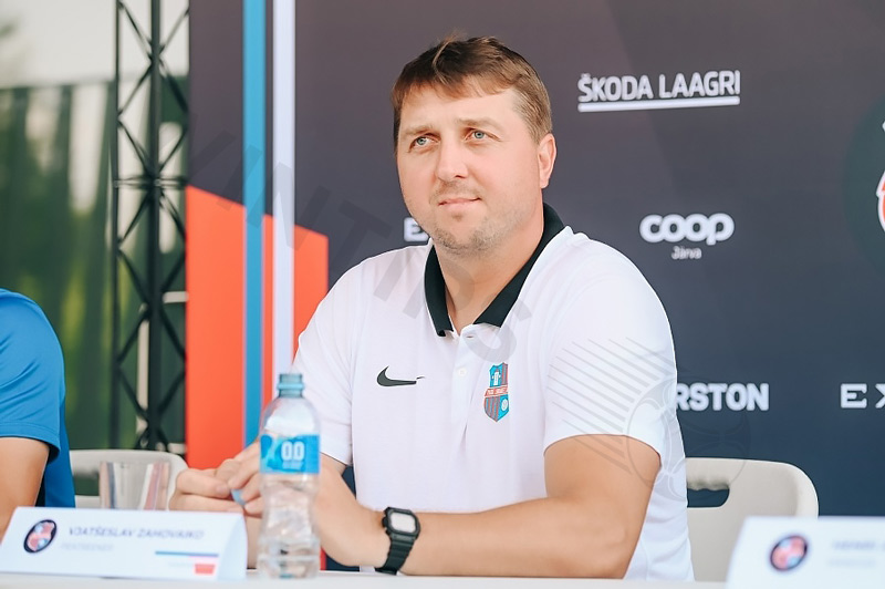 V. Zahovaiko is an Estonian football coach